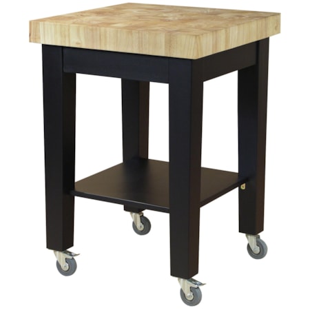 Kitchen Cutting Block Cart