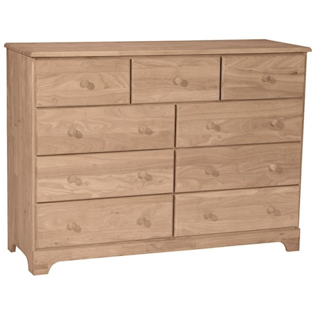 9-Drawer Dresser