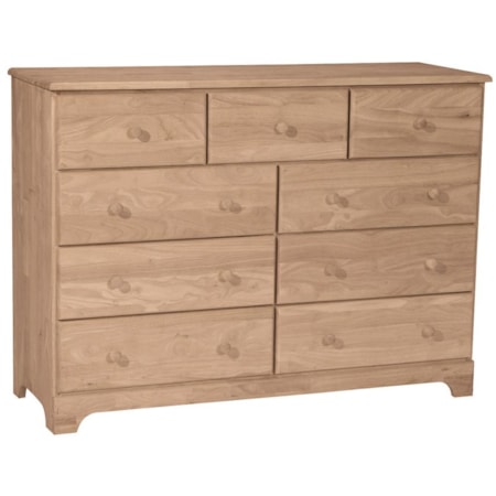 9-Drawer Dresser