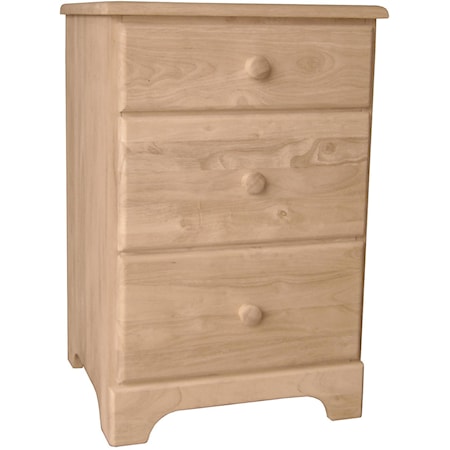 3-Drawer Night Stand