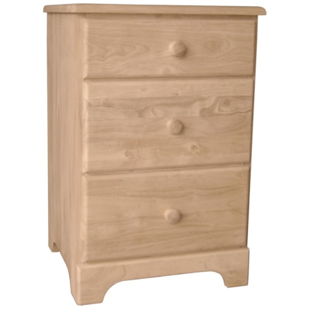 3-Drawer Night Stand