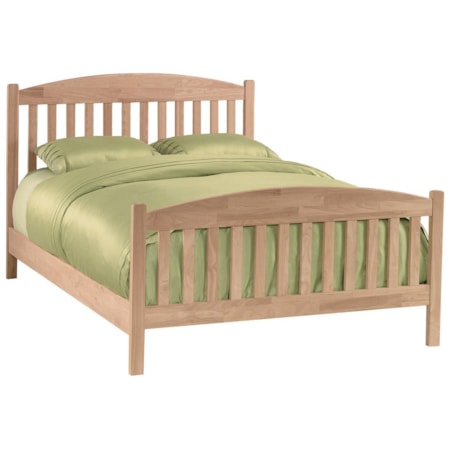 Queen Mission Bed
