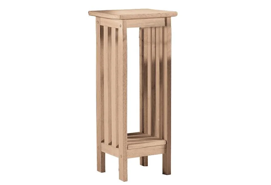 SELECT Home Accents 30" Mission Plant Stand by John Thomas at Furniture Barn