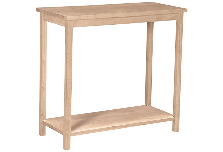 SELECT Home Accents Portman Sofa Table with Shelf by John Thomas at Furniture Barn