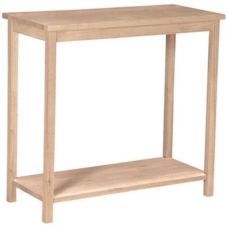 Portman Sofa Table with Shelf