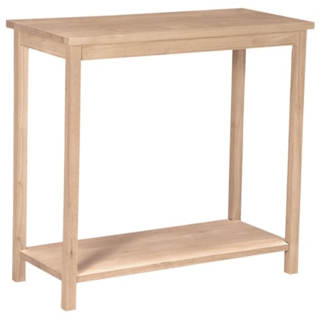 Portman Sofa Table with Shelf
