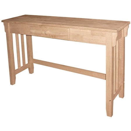 1-Drawer Mission Sofa Table