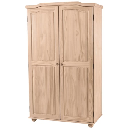 2-Door Traditional Wardrobe