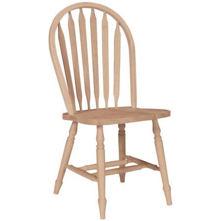 Arrowback Windsor Chair with Turned Legs