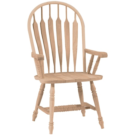 Deluxe Steambent Windsor Arm Chair