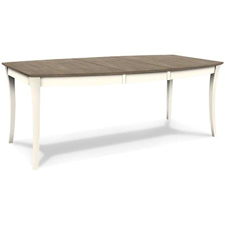 White and Grey Dining Table