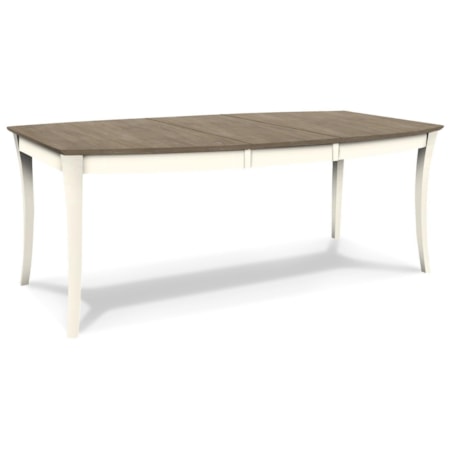 White and Grey Dining Table