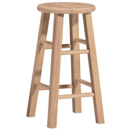 24" Round Top Stool