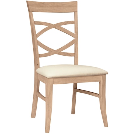 Milano Chair with Seat Cushion