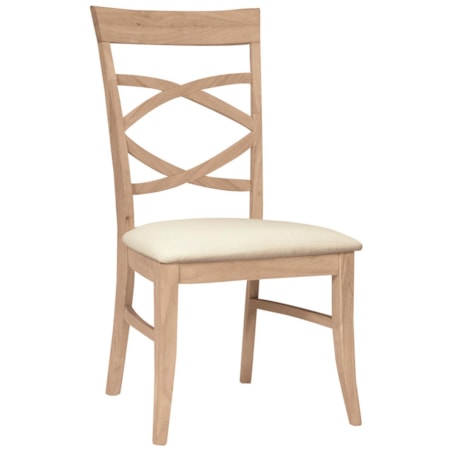 Milano Chair with Seat Cushion