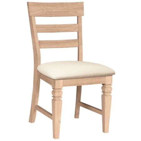 Java Chair with Seat Cushion