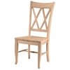 John Thomas SELECT Dining Room Double X-Back Chair