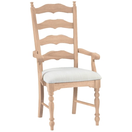 Maine Ladderback Arm Chair