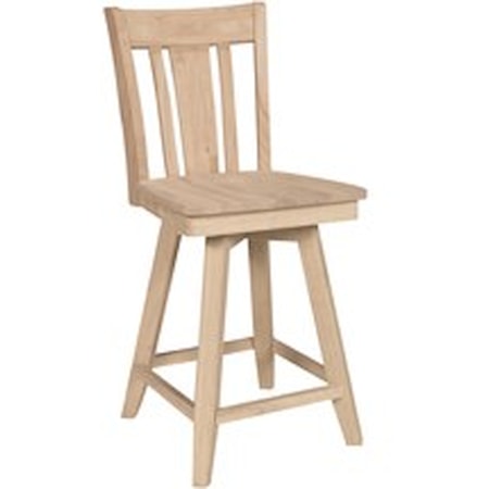 Contemporary Swivel Bar Stool