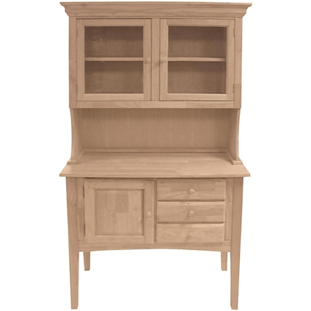 2-Door Hutch & Huntboard Server