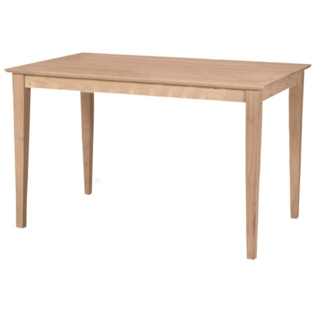 Solid Top Rectangular Shaker Table