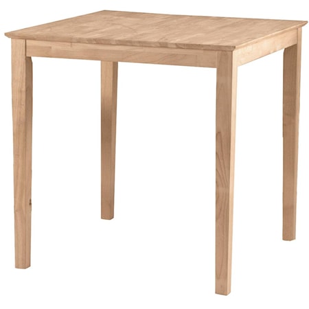 Square Gathering Height Shaker Table