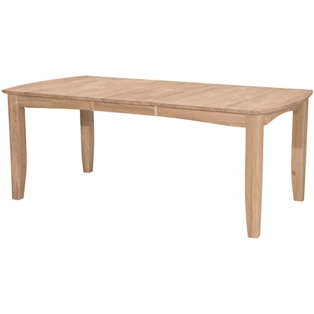 Bow End Shaker Leg Table