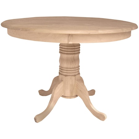 42" Round Pedestal Table