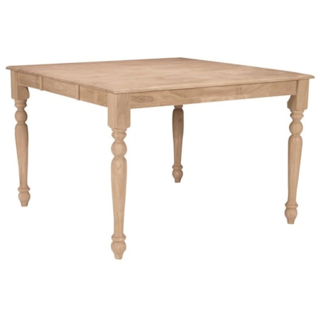 Butterfly Leaf Gathering Table with Turned L