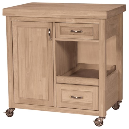 2-Drawer 1-Door Kitchen Work Center