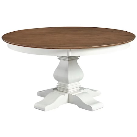 30" Solid Round Dining Table
