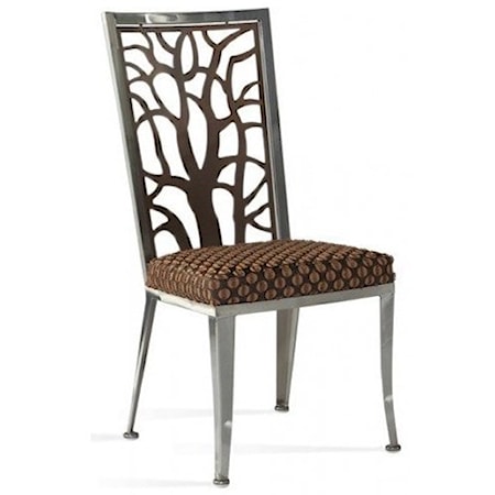 Eden Dining Chair with Decorative Tree Back