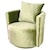 Marcus Daniels Spectrum Contemporary Swivel Chair with Round Base and Back