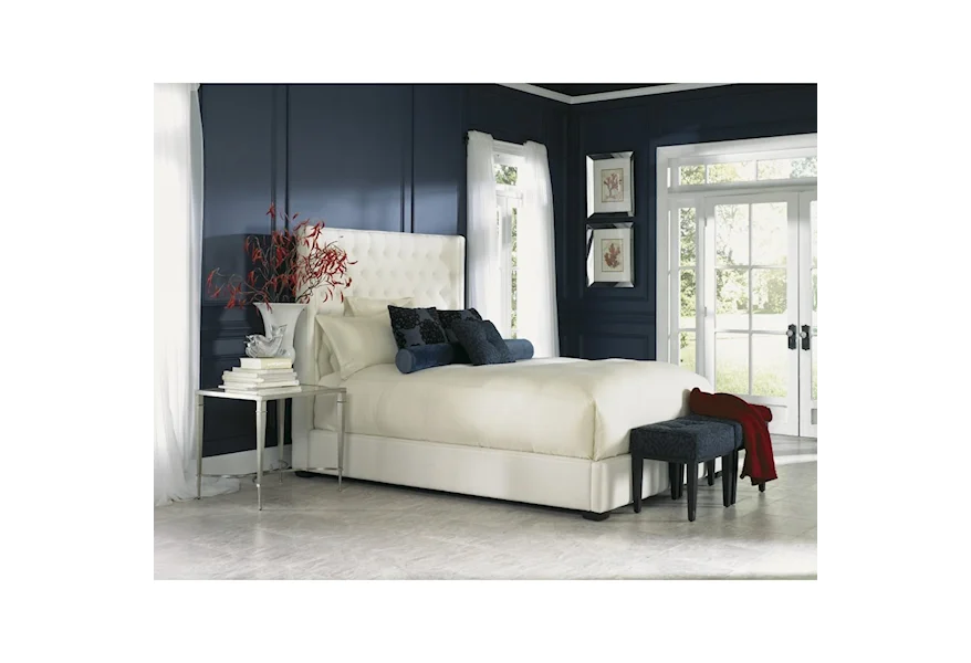 Carly Queen Upholstered Bed by Jonathan Louis at Fashion Furniture
