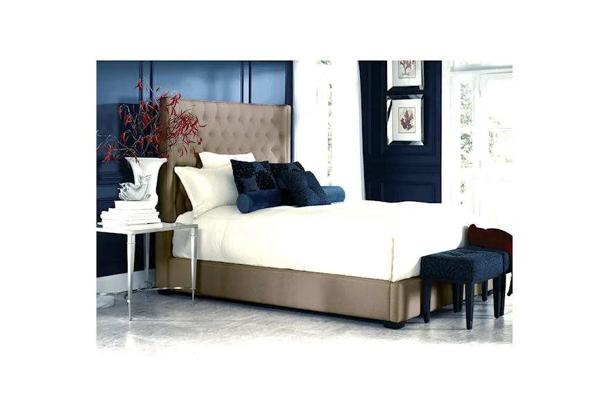 Carly Queen Upholstered Storage Bed by Jonathan Louis at Fashion Furniture