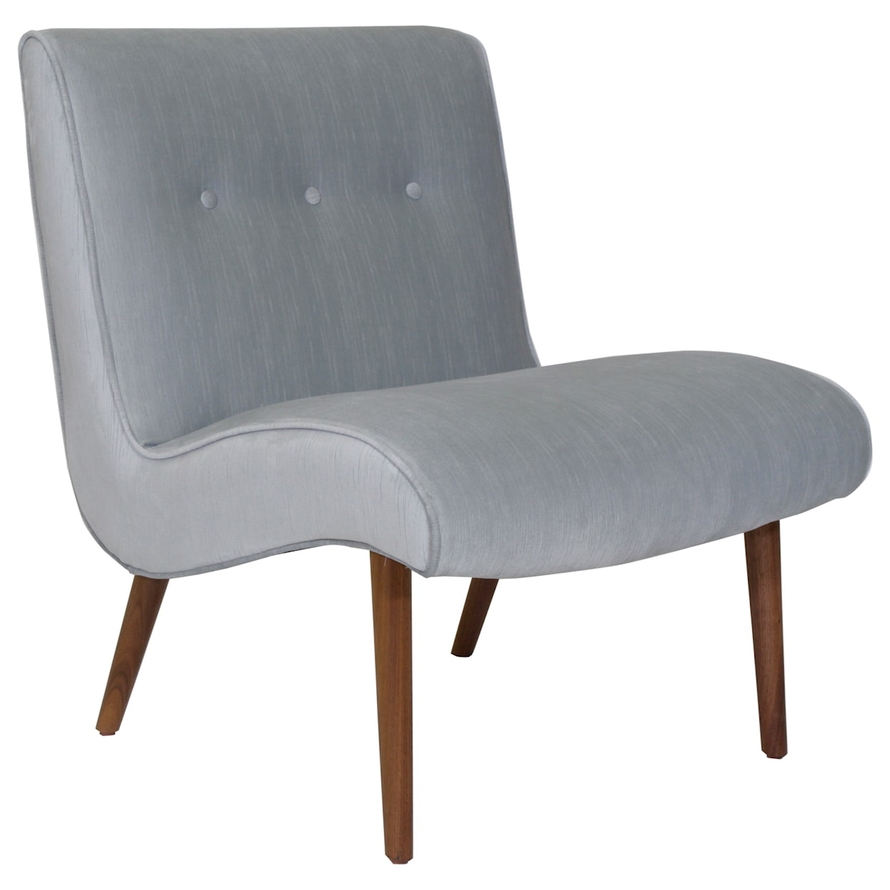 Jonathan Louis Accentuates Forbes Armless Accent Chair