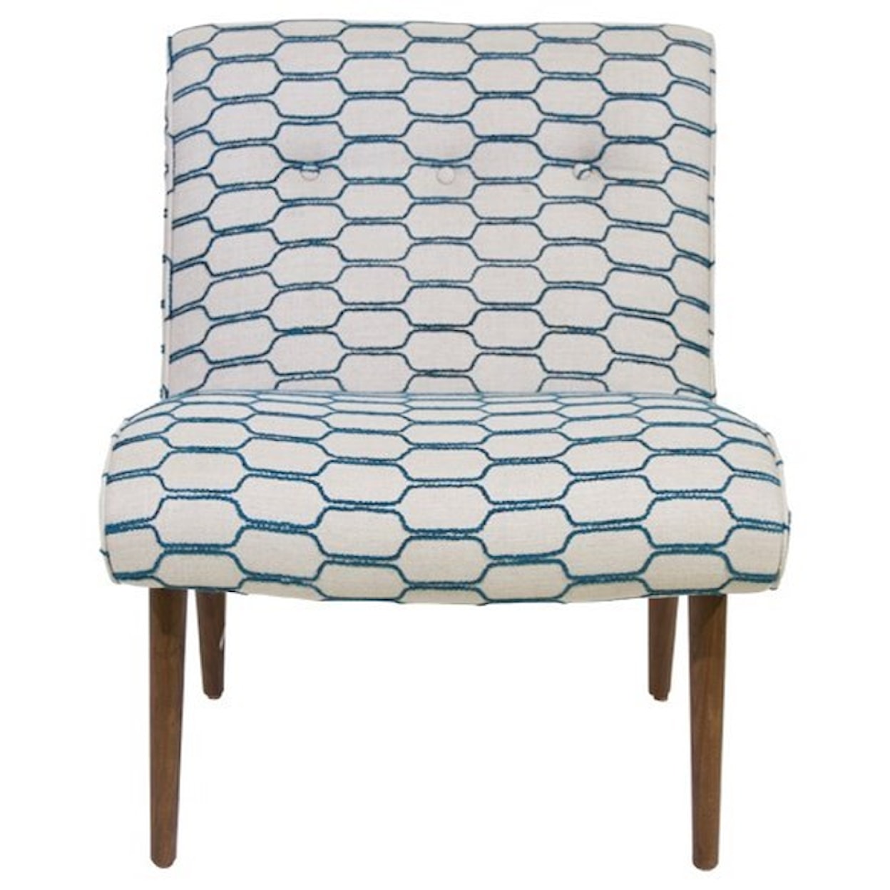 Jonathan Louis Accentuates Forbes Armless Accent Chair