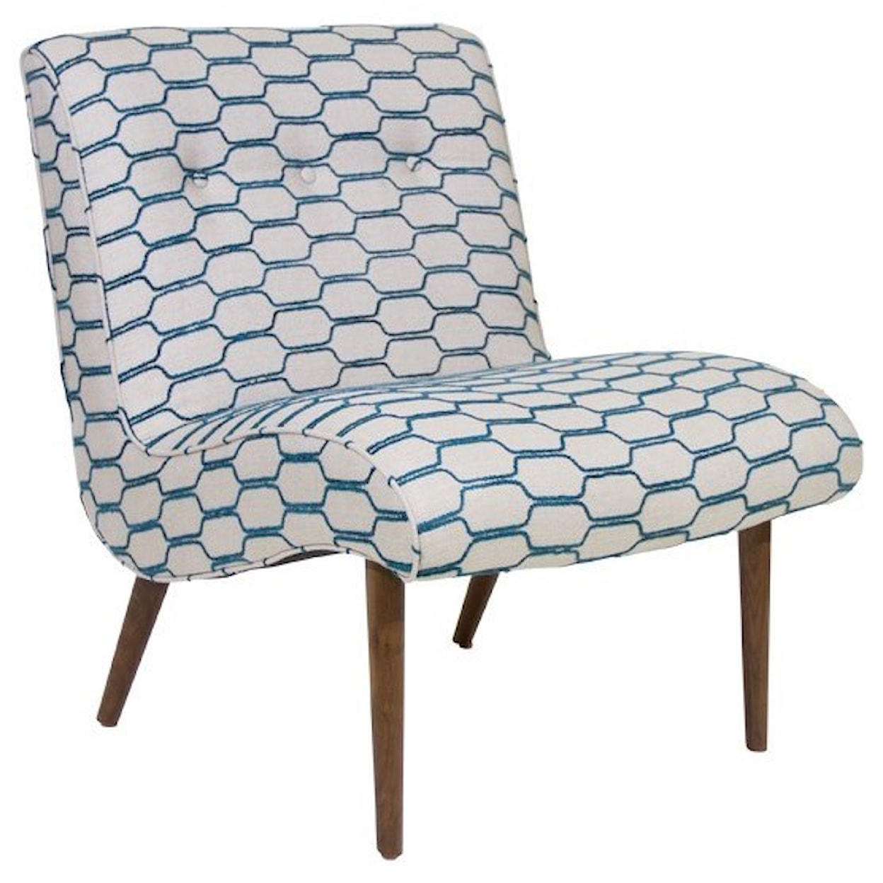 Jonathan Louis Accentuates Forbes Armless Accent Chair