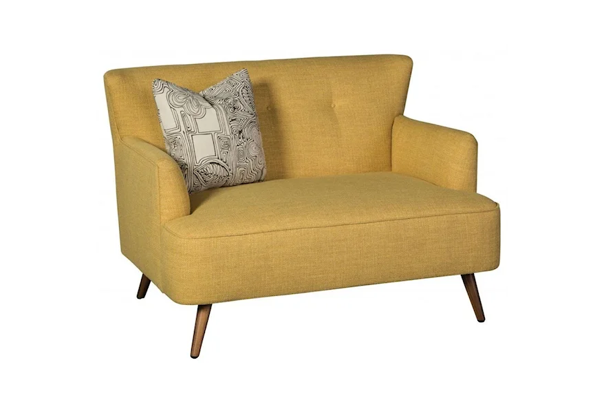 Accentuates Nikki Settee by Jonathan Louis at Miller Waldrop Furniture and Decor
