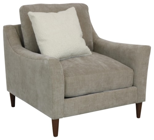 Chair With Accent Pillow