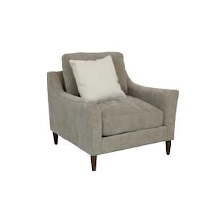 Chair With Accent Pillow