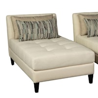 Brooklyn Chaise with Tufted Seat