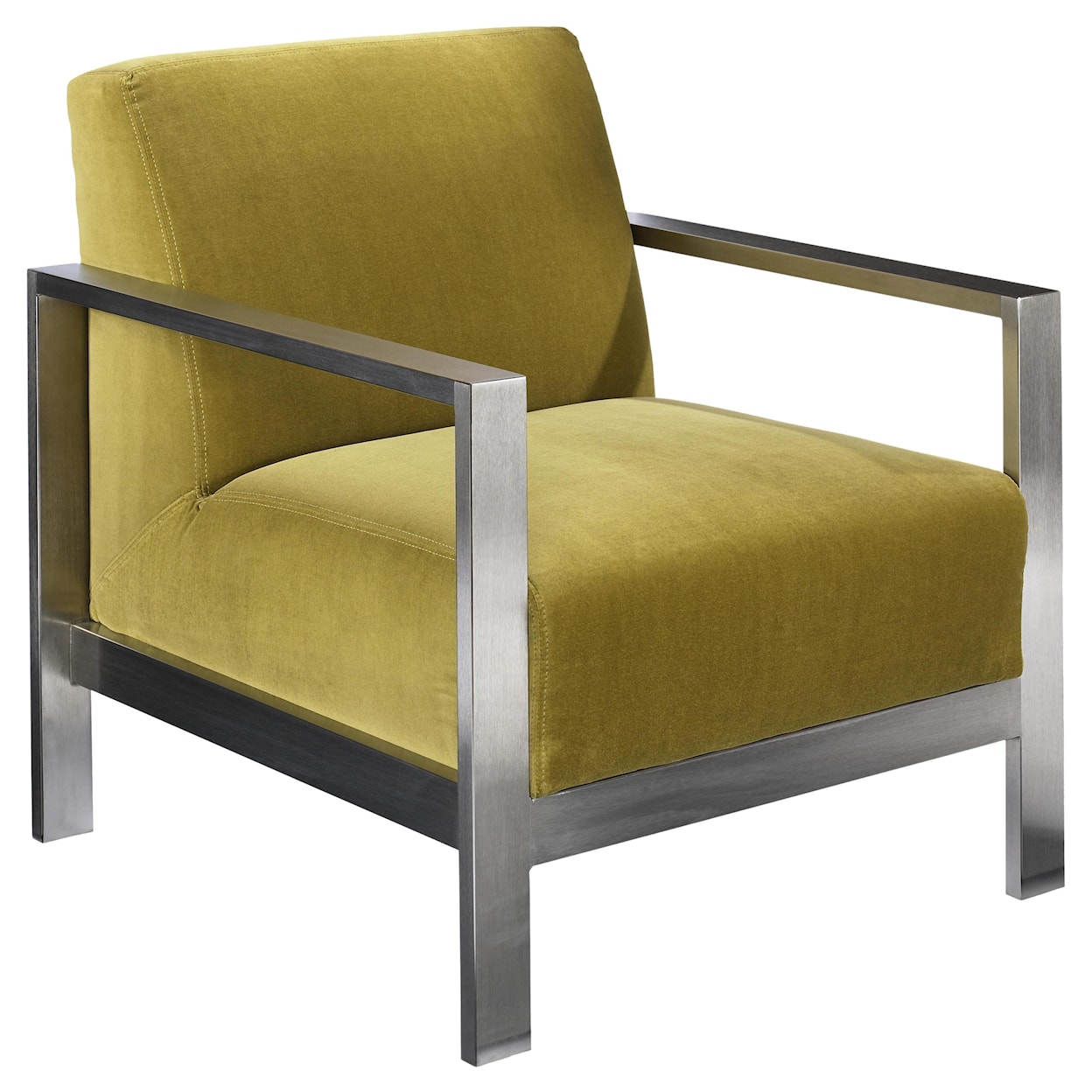 Jonathan Louis Accentuates Morrissey Metal Accent Chair