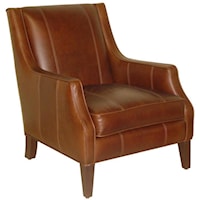 Hermes Accent Chair with Sloped Track Arms