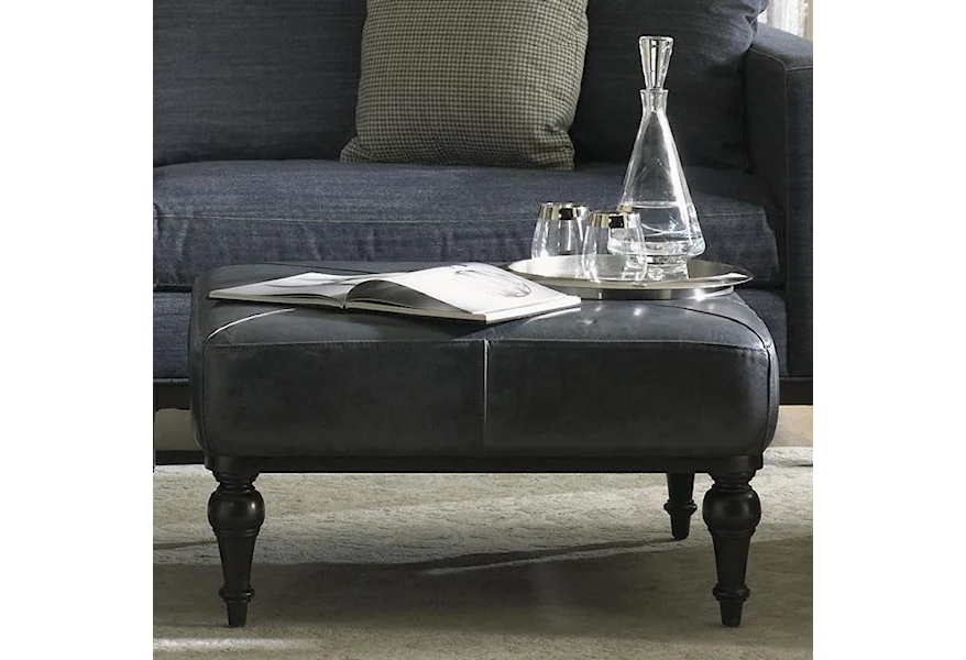 Accentuates Hayworth Leather Cocktail Ottoman by Jonathan Louis at Thornton Furniture