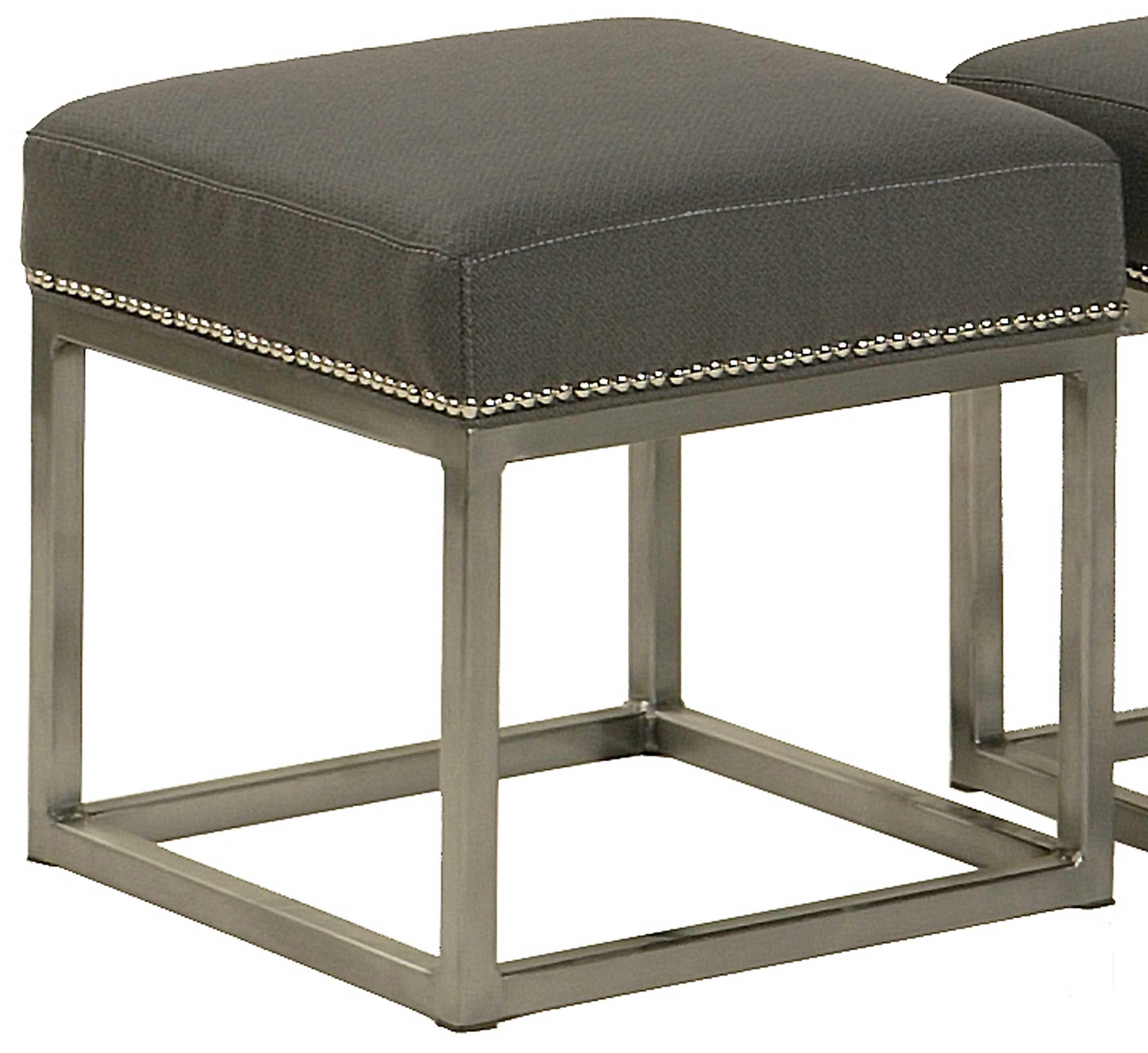Andre Metal Footstool
