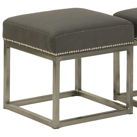 Andre Metal Footstool