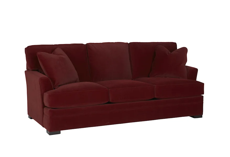 Choices - Aquarius Sofa with Pluma Plush Cushions by Jonathan Louis at Morris Home
