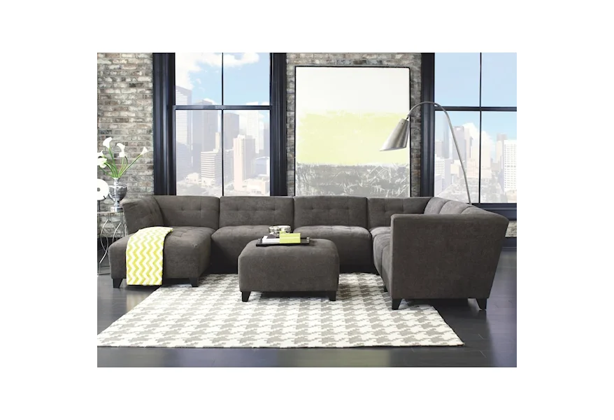 Belaire Stationary Living Room Group by Jonathan Louis at Fashion Furniture