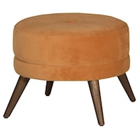 Round Accent Footstool